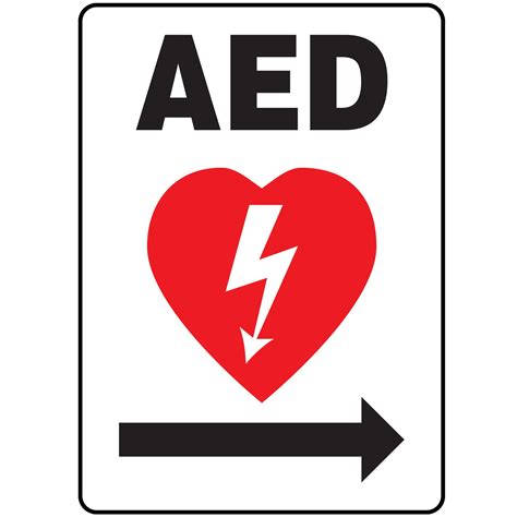 Aed Sign Printable